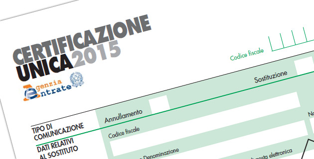 CU2015 INPS:  a disposizione la certificazione INPS  dei redditi 2014